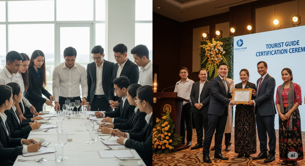 HSRT hospitality training session for youth in India’s tourism sector